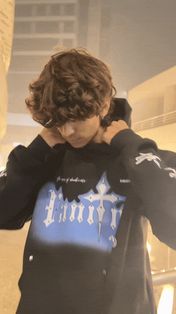 "B" VANITY Oversized Opium Hoodie