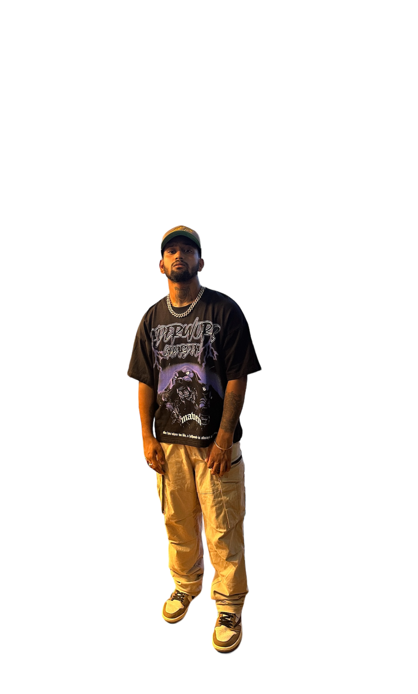 Cropped Relaxed Tshirt) Underworld Guardian